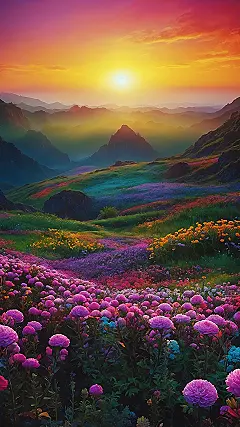 Bloom Blast Background