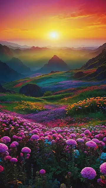 Bloom Blast Background