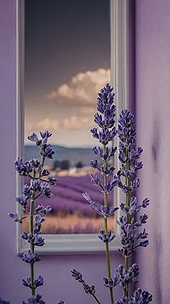 Wallpaper: Lavender’s Kiss