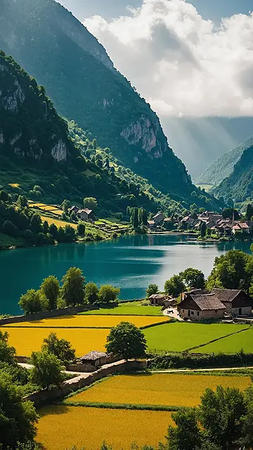 Squatting for Scenery