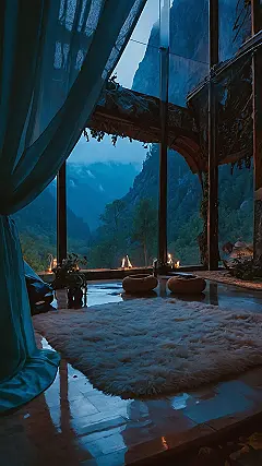 Mountain’s Embrace: