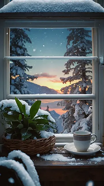 SnowySunset: