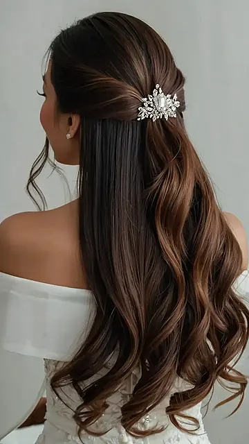 Long Hair, Don’t Care: Bridal Style Inspiration