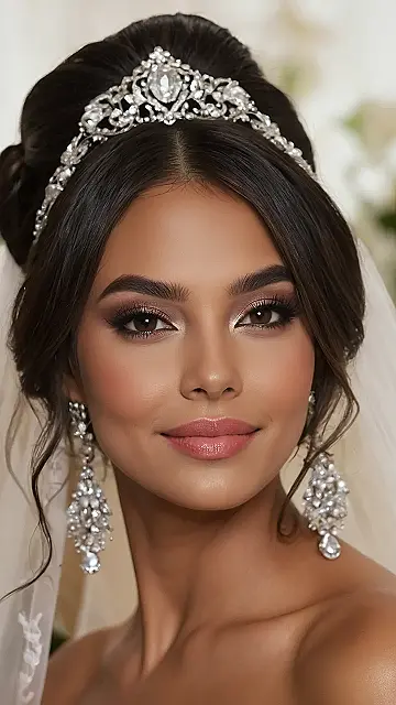 Bridal Hair & Makeup: Sparkle and Shine!