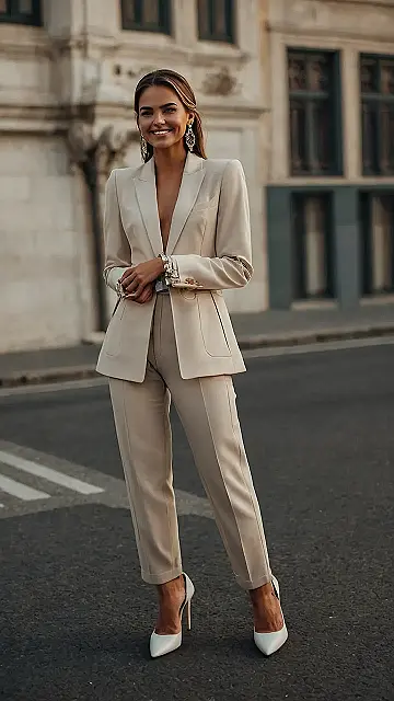 Boss Babe in Beige