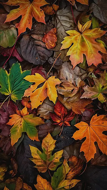 Autumn’s Colorful Carpet
