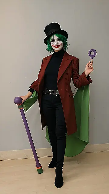 The Joker’s Glamourous Makeover