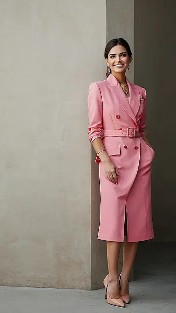 Pink Power: The Ultimate Suit