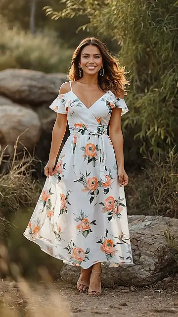Whimsical Floral Maxi Dresses for Bohemian Vibes