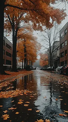 Autumn’s Gentle Kiss: