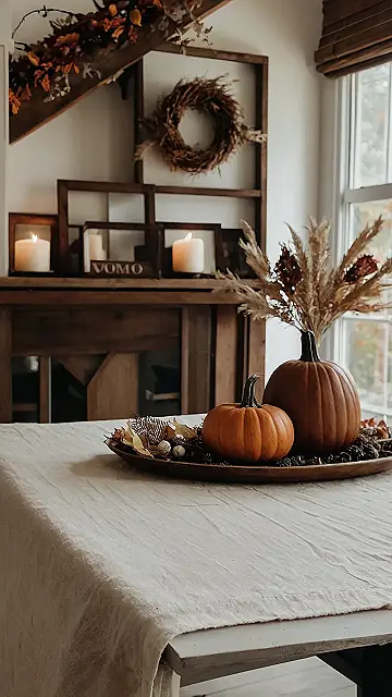 Pumpkins & Peace: Neutral Fall Decor