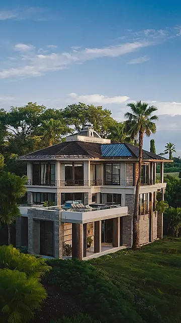 Whimsical Tropical House Ideas for Family Gatherings