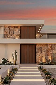Modern Luxury Home Exterior: Contemporary Architectural Marvels
