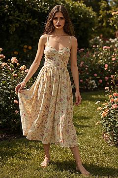 Elegant Floral Midi Dresses: Your Perfect Summer One-Piece Outfit