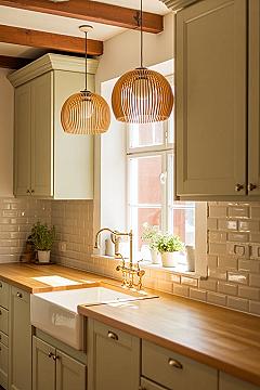 Earthy Green Kitchen Designs for a Serene Home Oasis