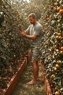 Smart Vertical Tomato Gardening: Maximize Your Backyard Harvest