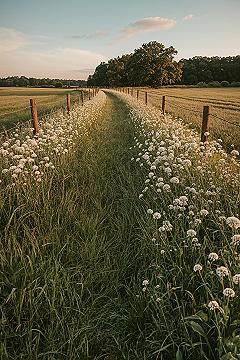 Serene Nature Path: A Beautiful Landscape for Peaceful Escapes