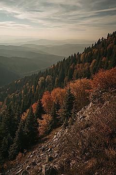 Breathtaking Fall Mountain Sunsets: National Park Beauty