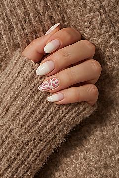 2025 Trend Alert: Chic Pink Leopard Print Gel Nails