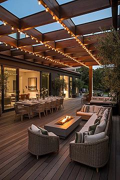 Ultimate Covered Porch Oasis: Seamless Outdoor Living & Backyard Deck Ideas