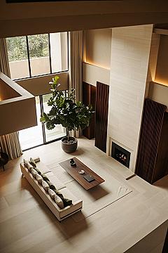Japandi Villa Interior: Serene Modern House Layouts