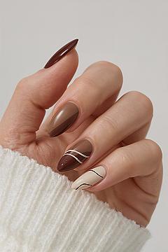 Chic Almond Gel Nails: 7 Sophisticated Neutral Designs