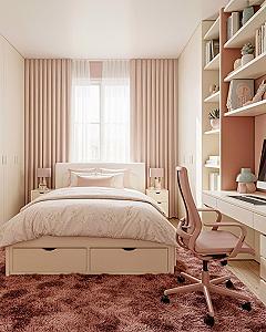 Chic Pink Bedroom Ideas for Small Indian Interiors