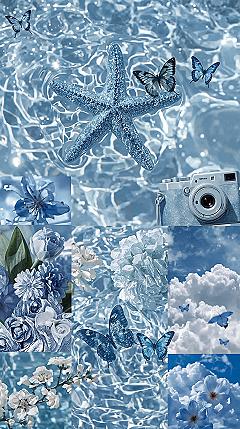 Dreamy Blue Aesthetic iPhone Wallpapers for a Serene Vibe