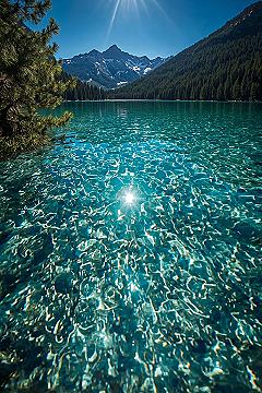Tranquil Turquoise Lakes: Nature Photography Inspiration