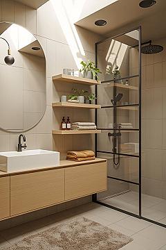 Modern Minimalist Small Bathroom Makeover Ideas