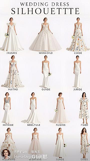 Understanding Wedding Dress Silhouettes And Shapes