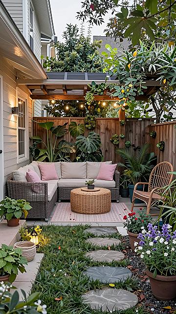 Creating a Cozy Backyard Lounge Area