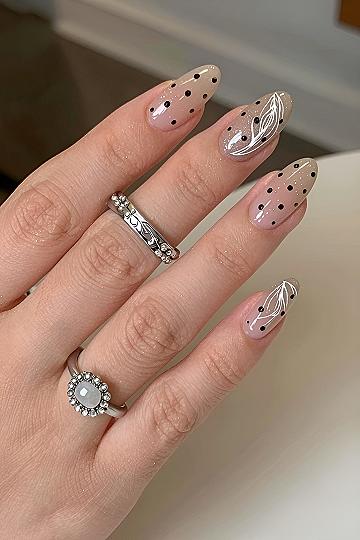 Understanding Polka Dot Cat Eye Gel Nails