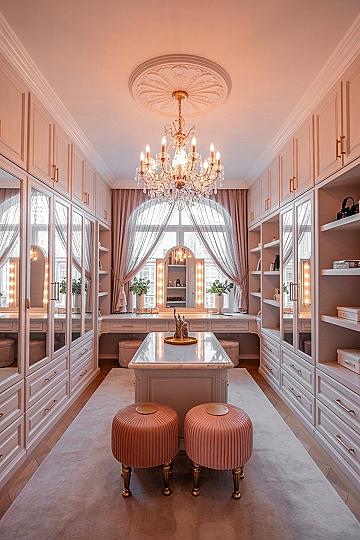 Dream Vanity & Luxury Closet: Grand Designs for a Classy Bedroom