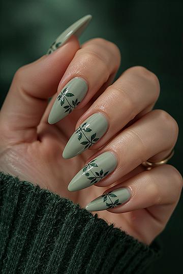 Subtle Green Spring Nails: Elegant Nature-Inspired Gel Designs 2026