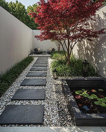 Modern Japanese Backyard Landscaping: Zen Garden Designs