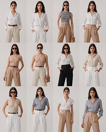 Old Money Elegance: High-Waisted Tailored Shorts Outfits