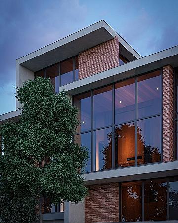 Unique Residential Architecture: Bold Concrete & Glass House Design
