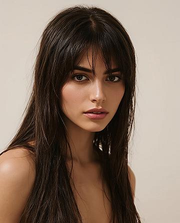 Trendy Medium Haircuts: Sleek Bangs & Layers for 2026