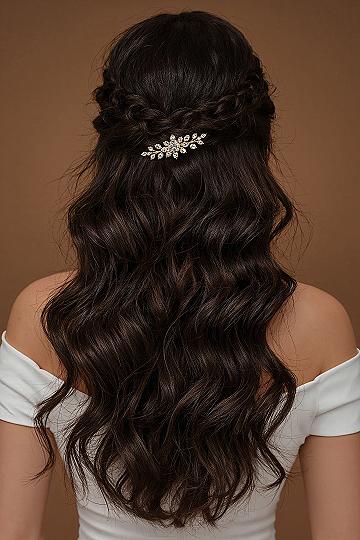 Perfect Bridal Hair: Half Up Half Down Wedding Styles