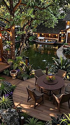 Designing a Water Feature Garden Patio