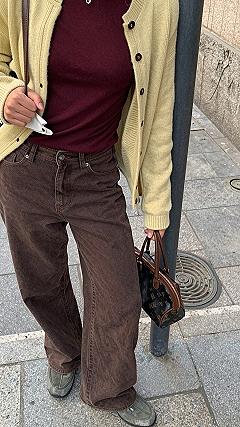 Mixing Rich Tones with a Suede Skirt