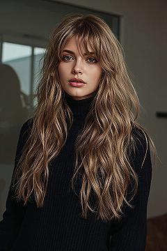 Trendy Curtain Bangs Styles for Soft, Face-Framing Layers