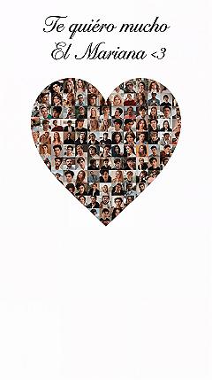 Heartfelt Collage: Streamer Aesthetic Wallpaper for Mobile