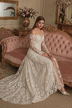 Luxury Romantic Lace Princess Dress: Styling Your Fairytale Wedding