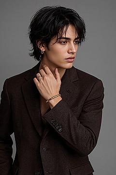 Posh & Polished: Asian Mid-Length Layered Haircuts for Men