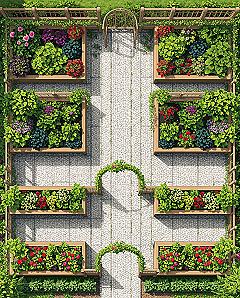 Dream Backyard Garden Layout: Designing with Raised Beds