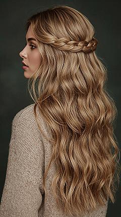 Crimped Bridal Hair: The New Fairytale Hairstyle Trend