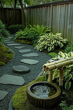 Traditional Japanese Backyard: Aesthetic Garden & Landscape Design