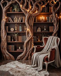 Fairytale Nook: The Ultimate Cozy Home Library Design for a Pretty Room